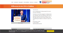 Desktop Screenshot of cdu-friedberg.de